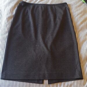 Calvin Klein knit gray pencil skirt